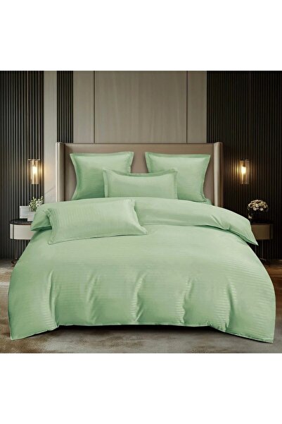 CumparaMisim HoReCa Linen, Double Bed, Deluxe Finetat Damask with Elastic, 6 ...