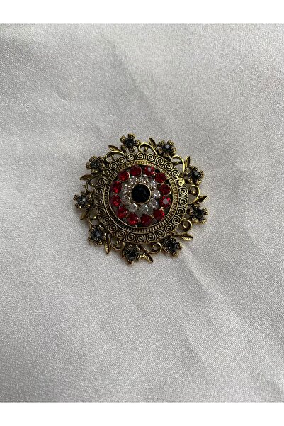 giez Vintage Osmanlı Saray Tarz Otantik Şık Broş