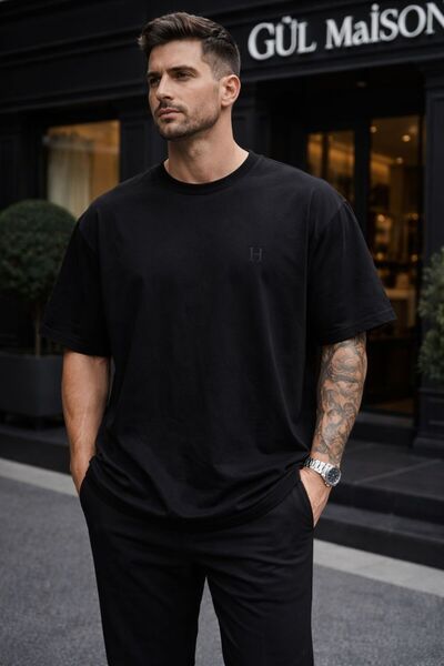Gül Maison Premium Oversize Basic T-Shirt
