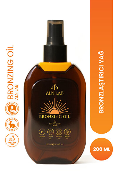 ALN LAB Bronzing Oil Jojoba Yağı ve Vitamin E İçerikli Besleyici Bronzlaştırı...