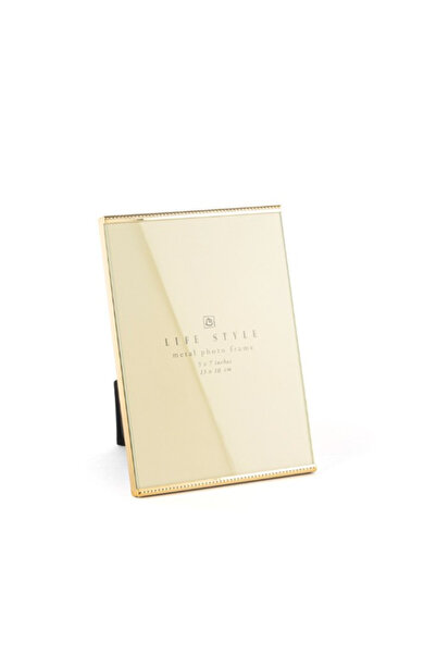 esdekor إطار معدني ذهبي رفيع 13x18 سم للديكور