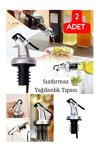 ÇEÇEN HOME 2-Pack Oil Pot Stopper, Oil Pot Spout Dripper, Oil Pot Stopper, Co...