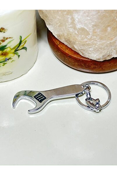 anahtarlık evreni Wrench Silver Color Metal Keychain
