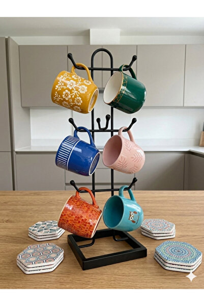 Pensan Countertop Metal 6-Cup Organizer