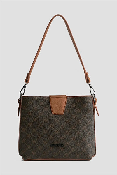 Armine Bag 348 Brown Dotted