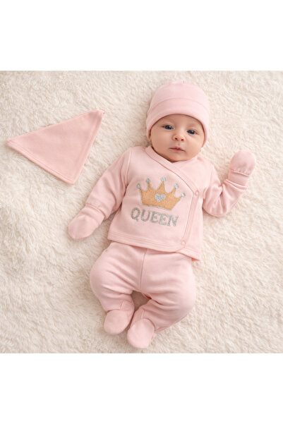 Bebelul Set bebeluș nou-născut 0-3 luni Queen 5 piese
