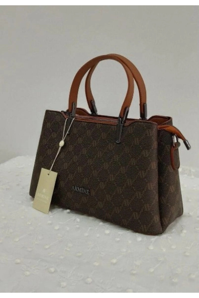 Armine Bag 311 Brown Dotted