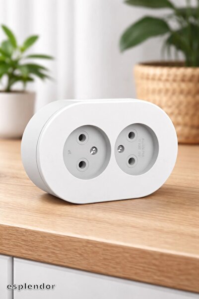 esplendor Grounded Double Surface Mounted Socket – Quality, Safe and Stylish ...