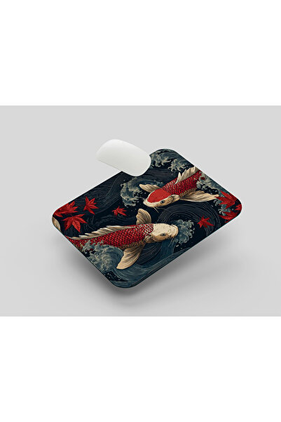 Akumastik Килимок для миші з візерунком риби Коі далекосхідного походження 22...
