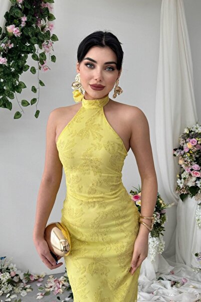 Lady Pixie Φόρεμα με σχέδια και δέσιμο στο λαιμό