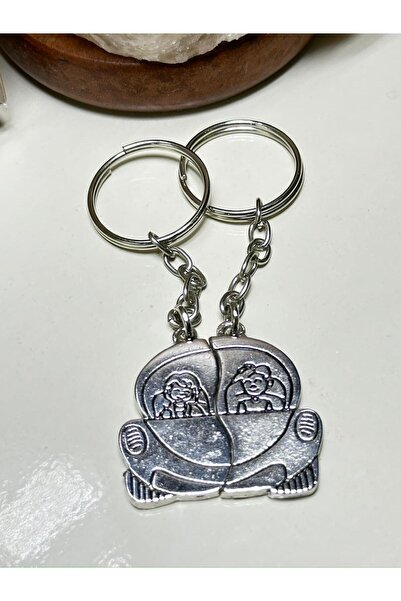 anahtarlık evreni Car Interior Husband, Wife, Couple Women Men Couple Silver ...