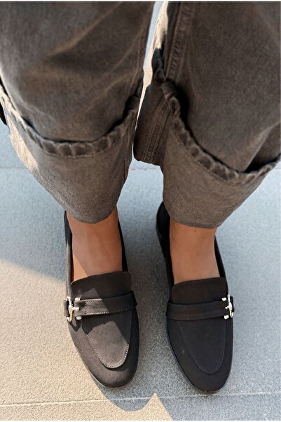 I Love Shoes Torlax Women's Loafer Black Satin