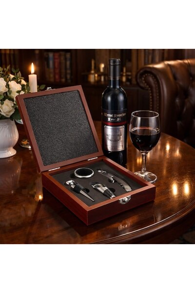PriStyle Sommelier Set, Premium Wine Accessories, 4 Pieces