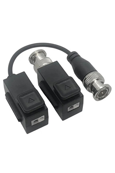 OEM Set Video Balun Pasiv UTP /FTP - BNC Full HD 4K 250m HIKVISION DS-1H18S/E(C)