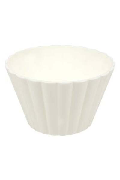 SHOPIENS Off White Plastic Bowl 125 ml