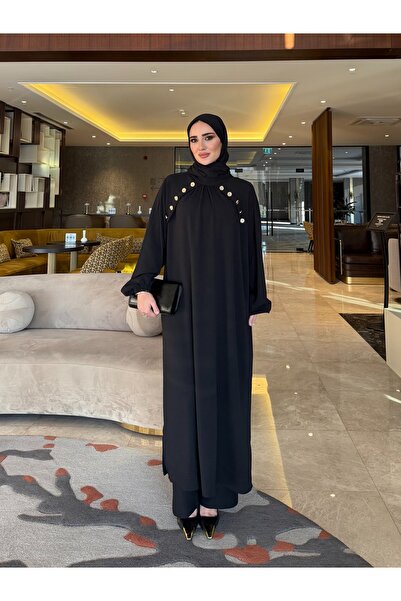 sevannaluxurydesign Düğme detay tunik & pantolon takım
