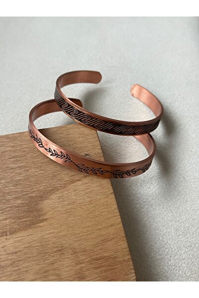 Rupen Kraft 2 Piece Copper Combination Bracelet 100% Copper Bracelet Handmade...