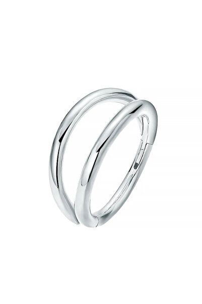 Choice 0.8X8mm sliver Double Septum Rings Nose Rings Hoops Cartilage Hoop Ear...