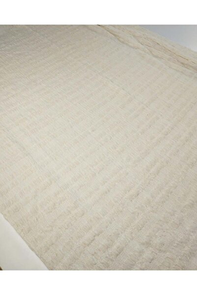 Kumaş Parça Кремовий м'ятий трикотаж (125 см x 200 см)