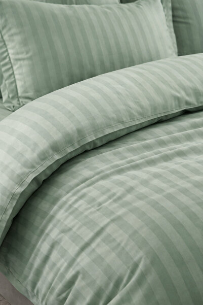 6-Piece Damask Bedding Set with Elastic, Casa Pucioasa, Fine Damask, Luxury Hotel, 4 Pillows miniatura 2