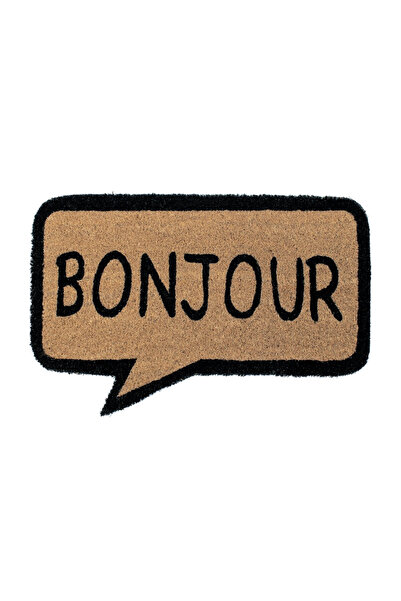 Bizzotto Χαλάκι Εισόδου από Ίνες Καρύδας και Καουτσούκ Bonjour 40x60 εκ.