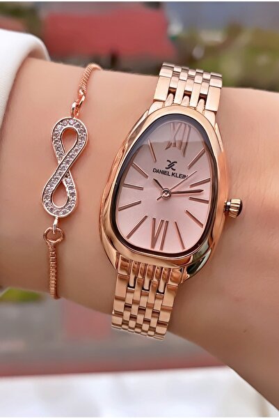 Daniel Klein Marka Orijinal - Rose Gold Renk- 2 Yıl Garantili Kadın Kol Saati...