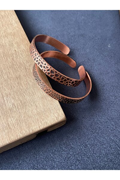 Rupen Kraft 2 Piece Copper Combination Bracelet 100% Copper Bracelet Handmade...
