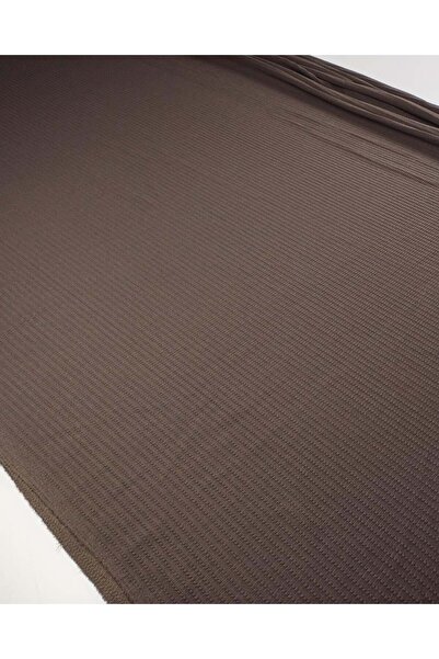 Kumaş Parça Темно-коричнева тканина джерсі 140x190 см