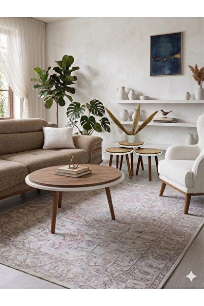 Dekor BOHEM CEVİZ ORTA SEHPA