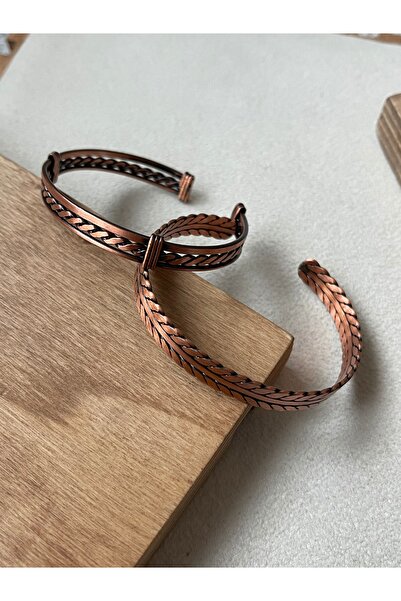 Rupen Kraft 2 Piece Copper Combination Bracelet 100% Copper Bracelet Handmade...
