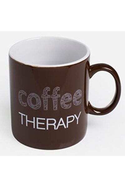 SHOPIENS Large Brown Ceramic Mug 850 ml