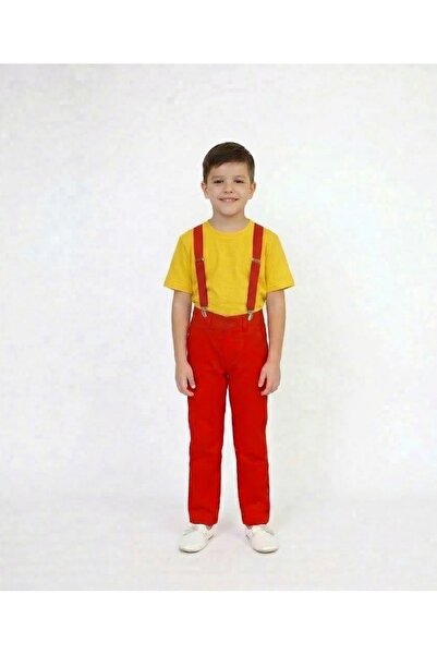 NACAR STORE Ținută pentru băieți 23 aprilie 29 octombrie Tricou galben cu gul...