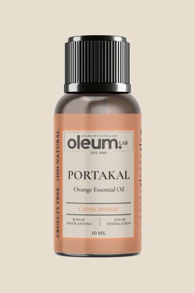Oleum Lab زيت البرتقال العطري 10 مل نقي 100% وفعال علاجيًا