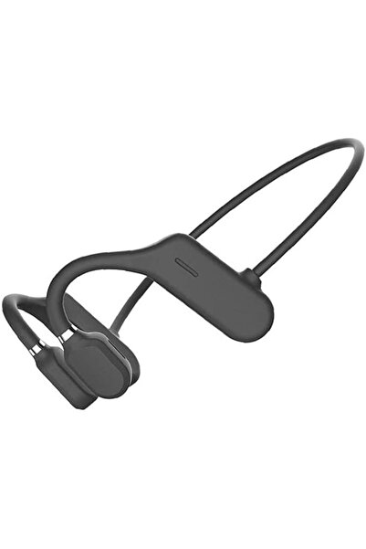 FOXMAG24 Bone Conduction Headphones, Bluetooth, Membrane, Durable Plastic, Wa...