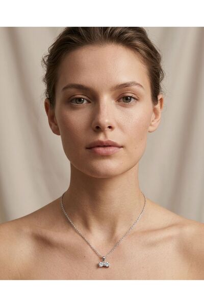 Mutenaura Bow Pendant 316L Stainless Steel