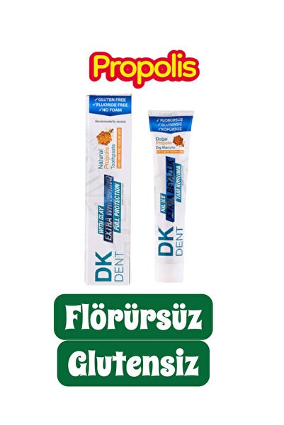 KMS HOME DK Dent Doğal Propolis Diş Macunu Ekstra Beyazlık 75 ml