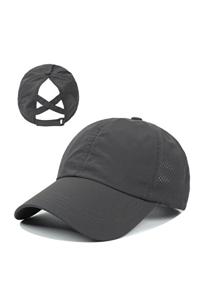 valkyrie Horse Tail Hat for Women – Breathable Perforated Fabric, Adjustable ...