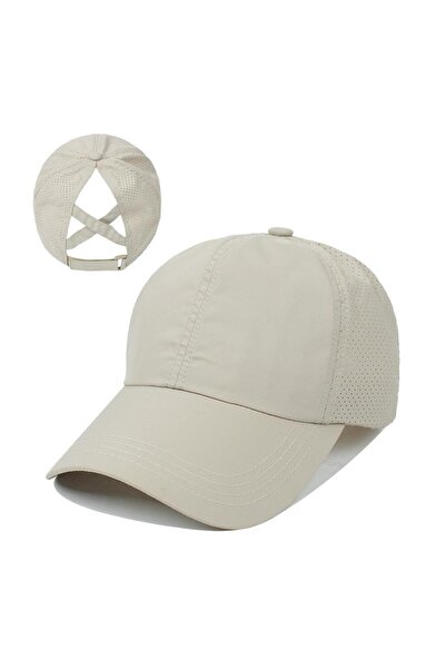 valkyrie Horse Tail Hat for Women – Breathable Perforated Fabric, Adjustable ...