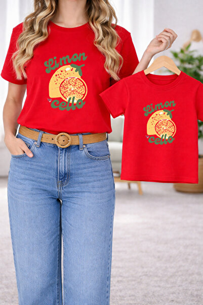 LORVEX Μπλουζάκι Mother Daughter Combination Oversize – Μπλουζάκι με στάμπα M...