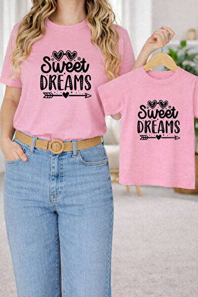 LORVEX Μπλουζάκι Mother Daughter Combination Oversize – Μπλουζάκι με στάμπα M...