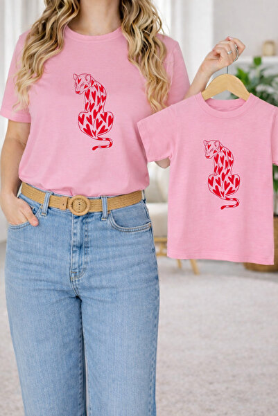 LORVEX Μπλουζάκι Mother Daughter Combination Oversize – Μπλουζάκι με στάμπα M...
