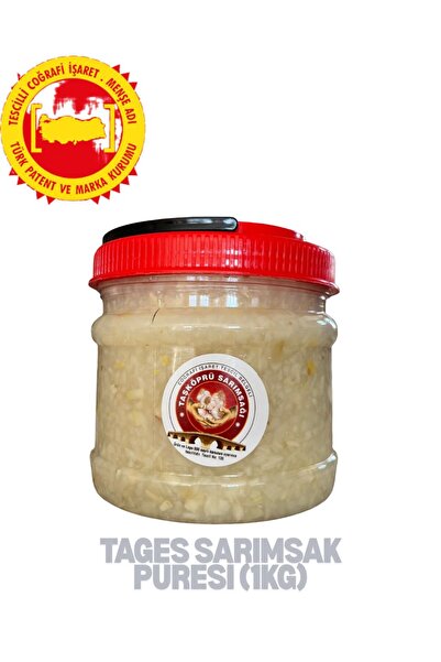 TAGES escilli Coğrafi Işaretli Sarımsak Püresi (1kg)