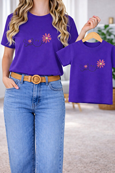 LORVEX Μπλουζάκι Mother Daughter Combination Oversize – Μπλουζάκι με στάμπα M...