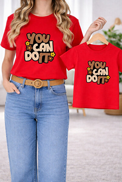 LORVEX Μπλουζάκι Mother Daughter Combination Oversize – Μπλουζάκι με στάμπα M...