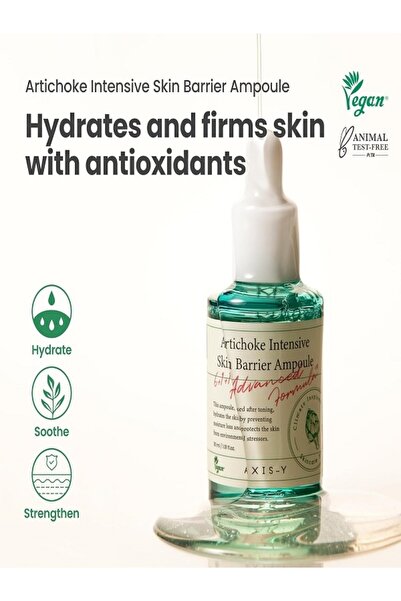 AXIS-Y Dark Spot Artichoke Skin Barrier Ampoule Yoğun Koyu Leke, Yüz Kırışıkl...