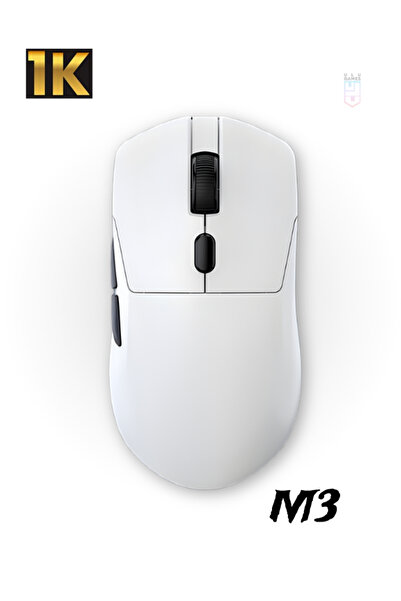 ULUGAMES SMAILWOLF M3 SUPERLIGHT 12000 DPI Kablosuz Oyuncu Faresi 1000HZ