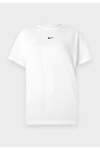 SANTO LEO Nike İç Göstermeyen %100 Pamuk Beyaz T-Shirt - Nike Logolu Tişört -...