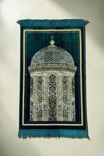 RAVZA HOME Artukbey Turbe Patterned Prayery Mat