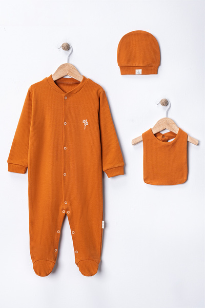 pio Kids 3-Piece Set Baby Overalls