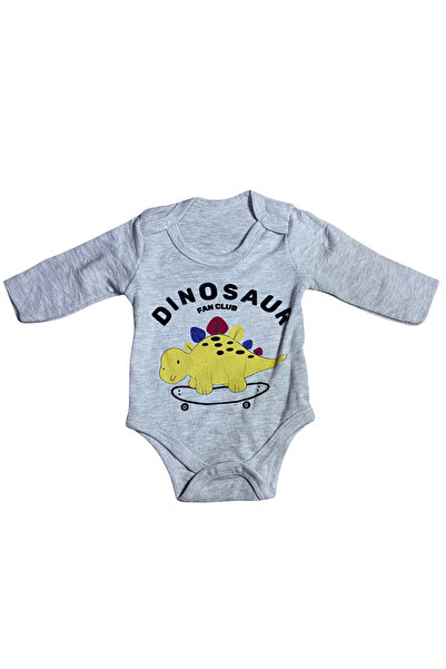 OEM Body bebe cu mânecă lungă – model Dinosaur Fan Club